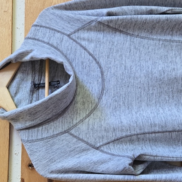 Kuhl Lea Heather Ash Gray Cowl Neck Sz. L Dress with Pockets - Picture 13 of 16